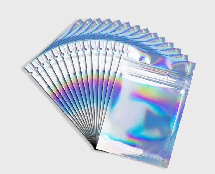 holographic packaging bags